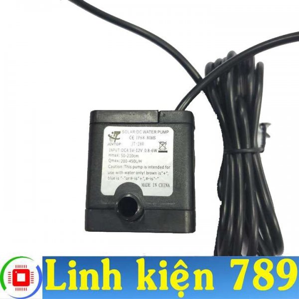 Máy bơm mini 5-12VDC 1-6W JT-280
